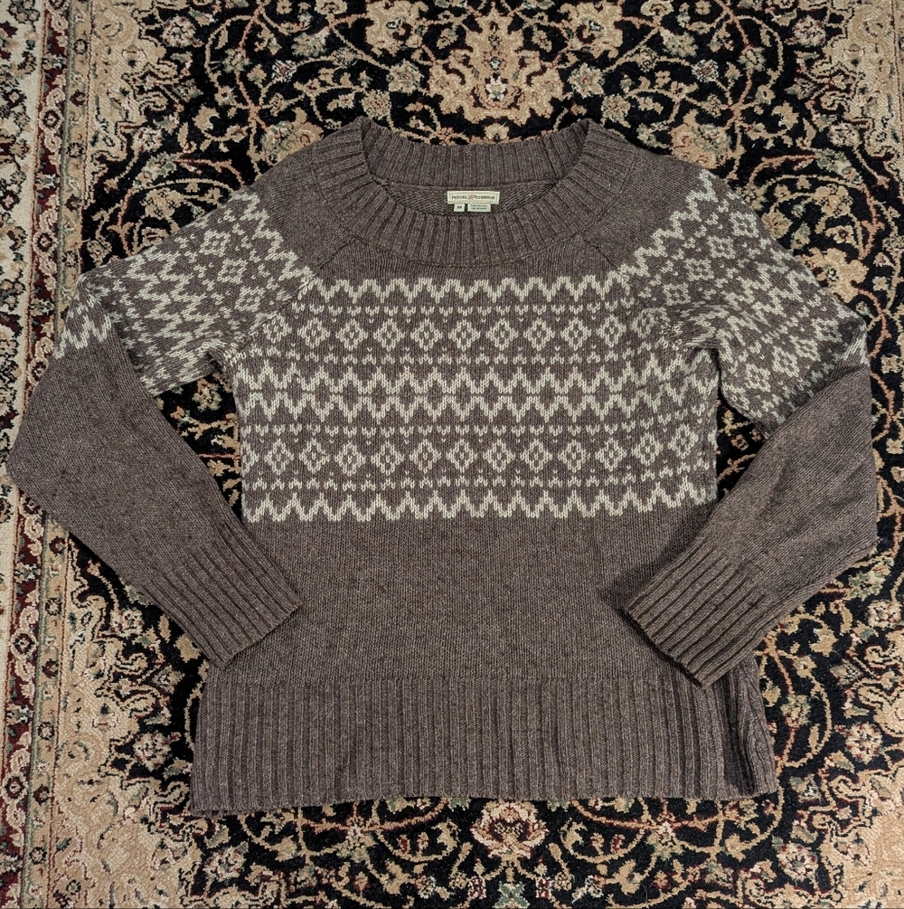 Royal Robbins Fair Isle Crewneck Sweater